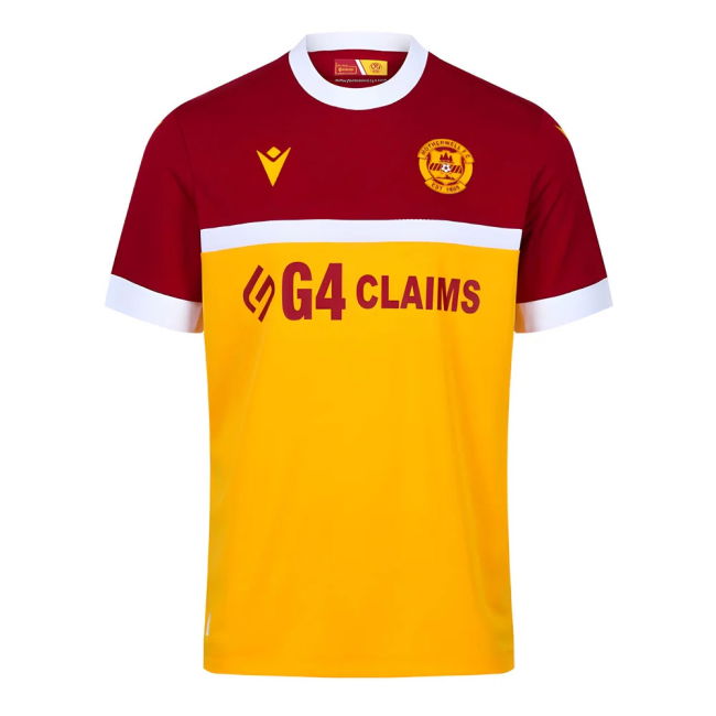 2024-2025 Motherwell Home Shirt