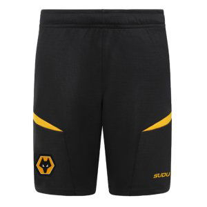 2024-2025 Wolves Home Shorts (Black) - Kids