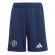 2024-2025 Man Utd Away Shorts (Night Indigo) - Kids