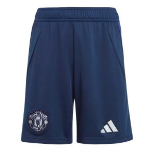 2024-2025 Man Utd Away Shorts (Night Indigo) - Kids