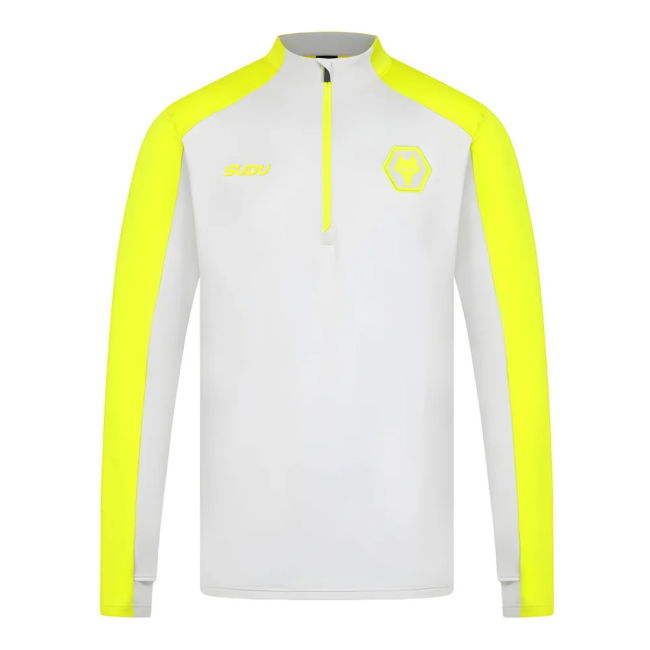 2024-2025 Wolves Players Training 1/4 Zip (Grey)