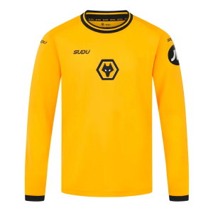 2024-2025 Wolves Long Sleeve Home Shirt (Kids) (Agbadou 12)