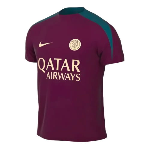 2024-2025 PSG Strike Dri-Fit Training Shirt (Bordeaux) - Kids