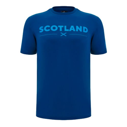2024-2025 Scotland Rugby Leisure Cotton T-Shirt (Navy)