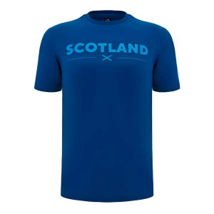 2024-2025 Scotland Rugby Leisure Cotton T-Shirt (Navy) - Kids