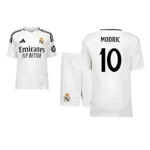 2024-2025 Real Madrid Home Youth Kit (Modric 10)