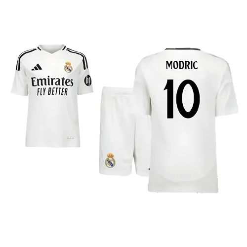 2024-2025 Real Madrid Home Youth Kit (Modric 10)