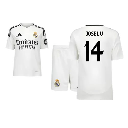 2024-2025 Real Madrid Home Youth Kit (Joselu 14)