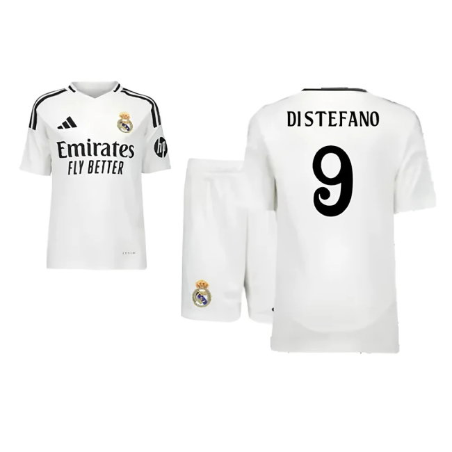 2024-2025 Real Madrid Home Youth Kit (Di Stefano 9)