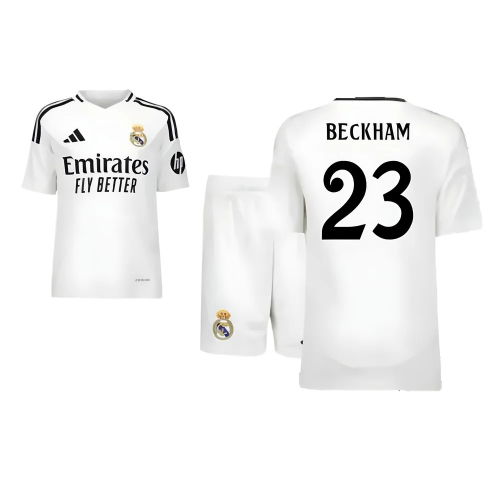2024-2025 Real Madrid Home Youth Kit (Beckham 23)