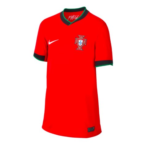 2024 2025 Portugal Home Shirt Kids