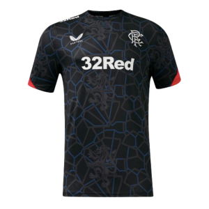 2024-2025 Rangers Third Matchday Tee (Black) (R.Fernandes)