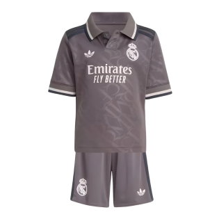 2024-2025 Real Madrid Third Mini Kit [IT5205] - Uksoccershop