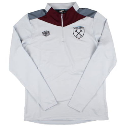 2024-2025 West Ham Mid Layer Top (Artic Ice)