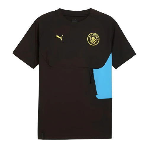 2024-2025 Man City Pumatech Pocket Tee (Black)