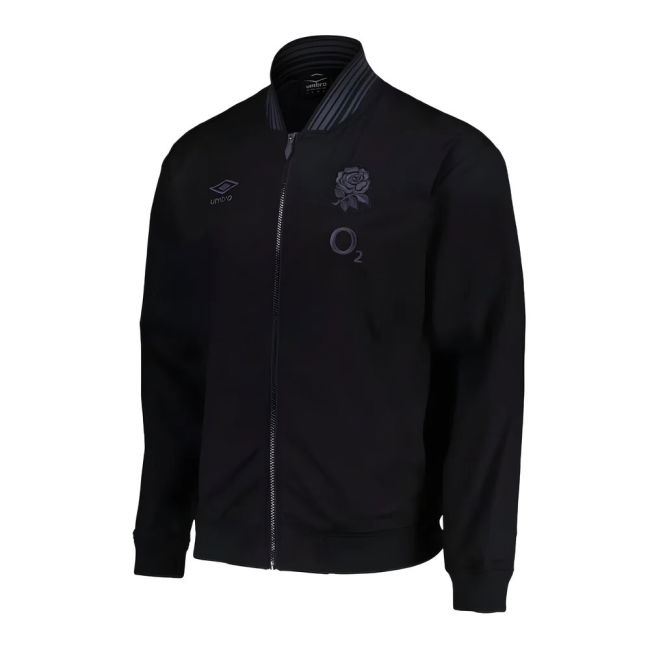 2024-2025 England Rugby Anthem Jacket (Black)