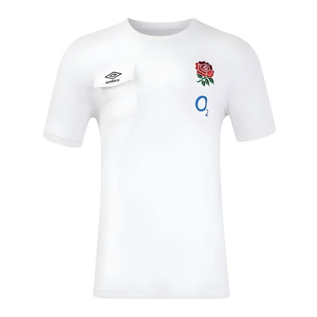 2024-2025 England Rugby Presentation Tee (White)