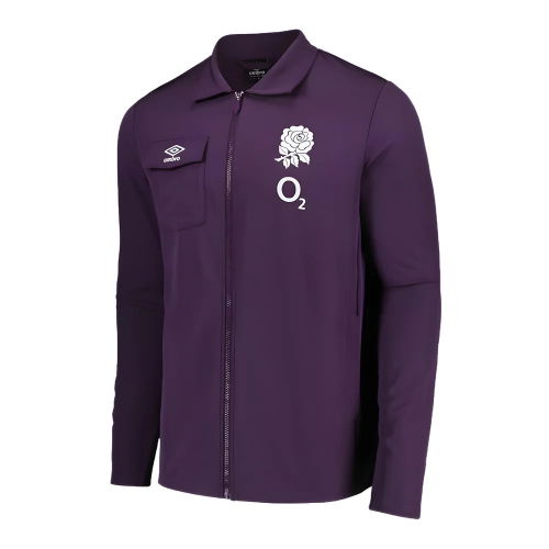 2024-2025 England Rugby Presentation Jacket (Nightshade)