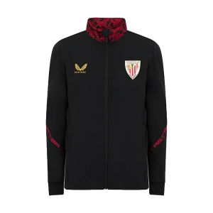 2024-2025 Athletic Bilbao Matchday Anthem Jacket (Black)