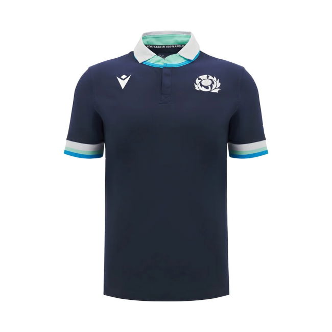2024-2025 Scotland Rugby Home SS Cotton Shirt (Kids)