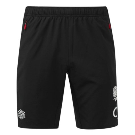 2024-2025 England Rugby Gym Shorts O2 (Black)