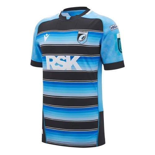 2024-2025 Cardiff Blues Rugby Home Slim Body Fit Shirt