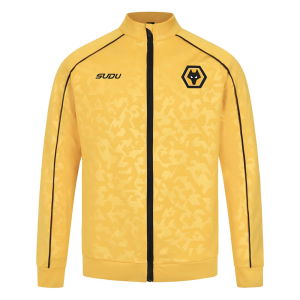 2024-2025 Wolves Pre Match Anthem Jacket - Gold