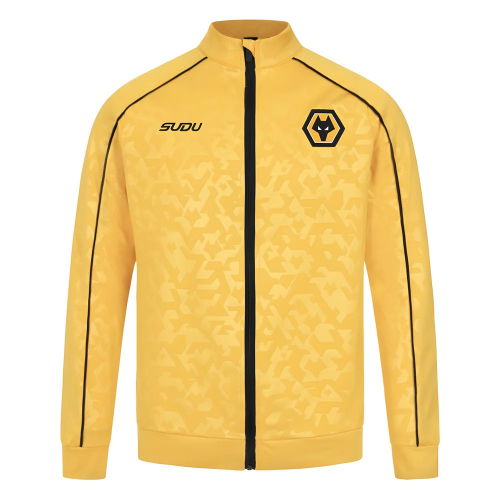 2024-2025 Wolves Pre Match Anthem Jacket - Gold