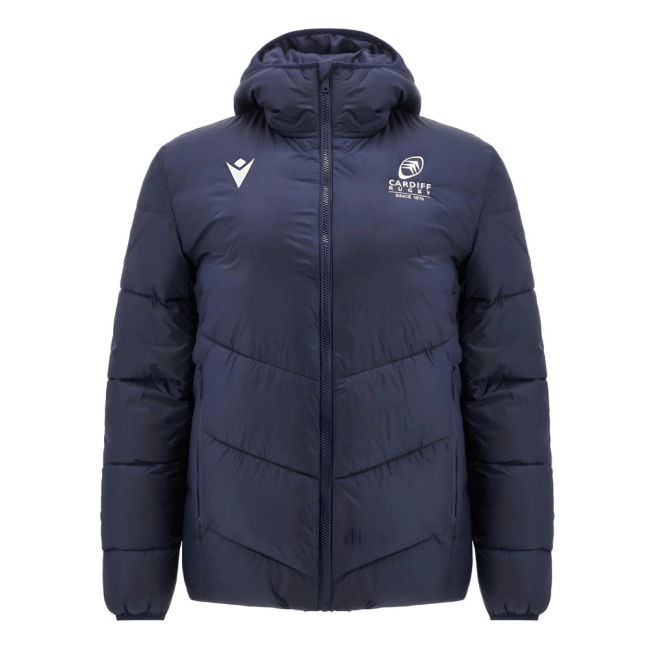 2024-2025 Cardiff Blues Rugby Padded Jacket (Navy)