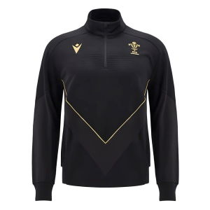 2024-2025 Wales Rugby WRU Travel 3D Fleece (Black)