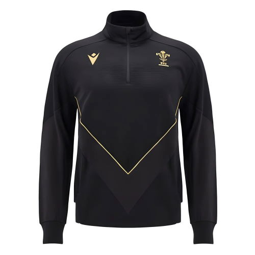 2024-2025 Wales Rugby WRU Travel 3D Fleece (Black)