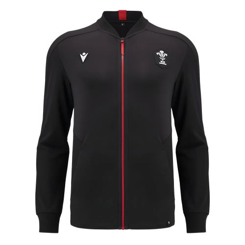 2024-2025 Wales Rugby Anthem Jacket (Black)