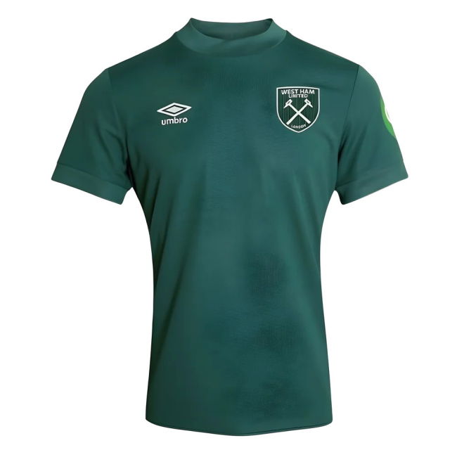 2024-2025 West Ham Goalkeeper Shirt (Green) - Kids
