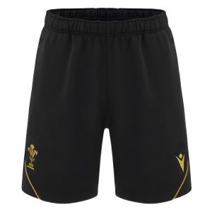 2024-2025 Wales Rugby Travel Bermuda Shorts (Black)