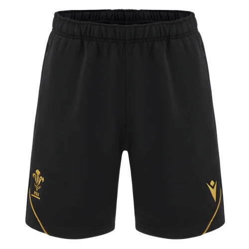 2024-2025 Wales Rugby Travel Bermuda Shorts (Black)