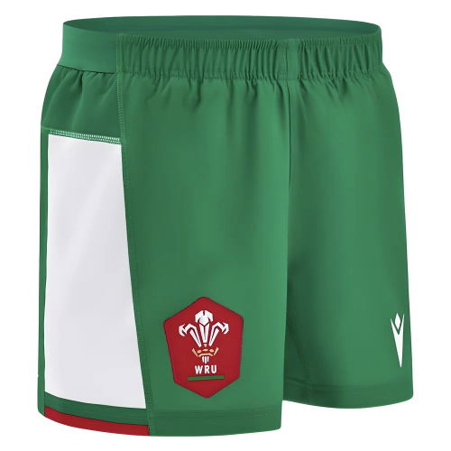 2024-2025 Wales Rugby Away Shorts (Green)