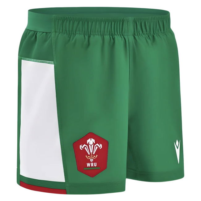 2024-2025 Wales Rugby Away Shorts (Green)