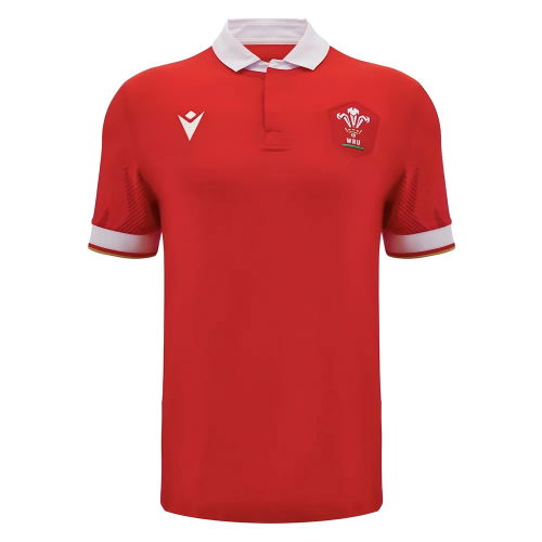 2024-2025 Wales WRU Home Cotton Rugby Shirt (Kids)