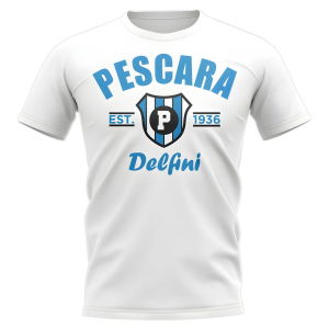 Pescara Established Football T-Shirt (White)