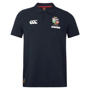 2024-2025 British and Irish Lions Pique Polo Shirt (Navy)