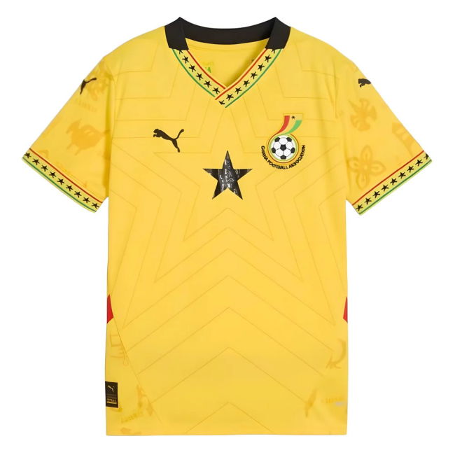2024-2025 Ghana Away Shirt (Kids)