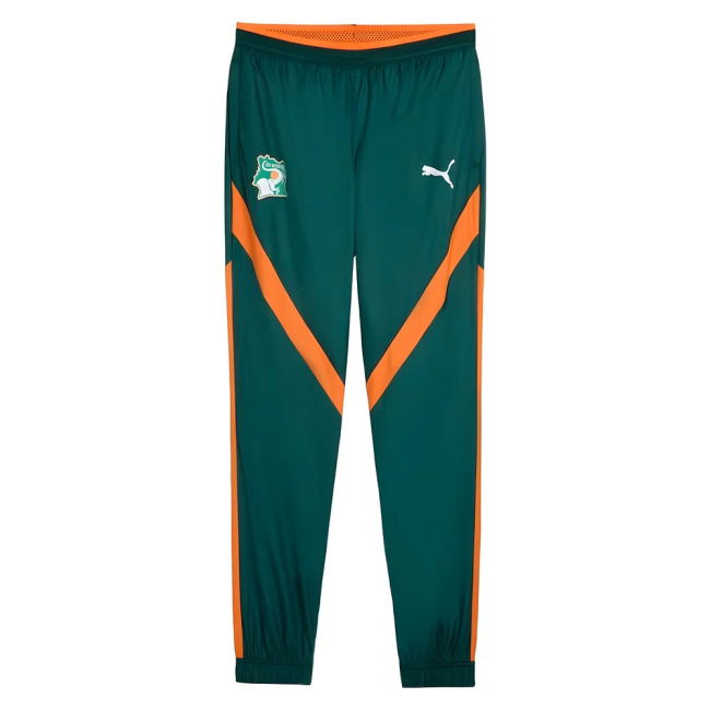 2024-2025 Ivory Coast Prematch Woven Pant (Dark Myrtle)