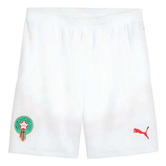 2024-2025 Morocco Home Shorts (White)