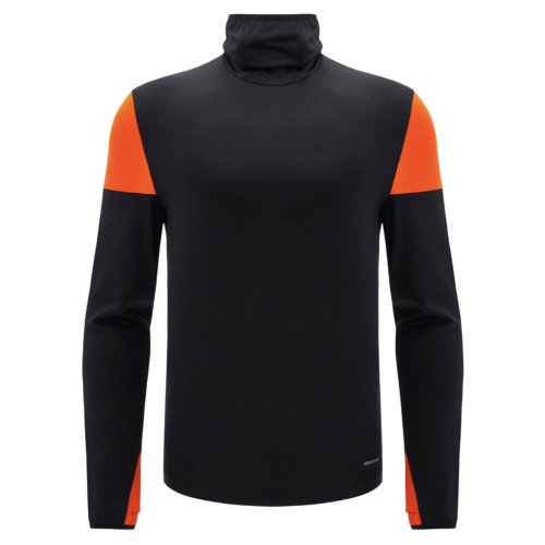 2025 Lamborghini High Neck Top Black/Orange