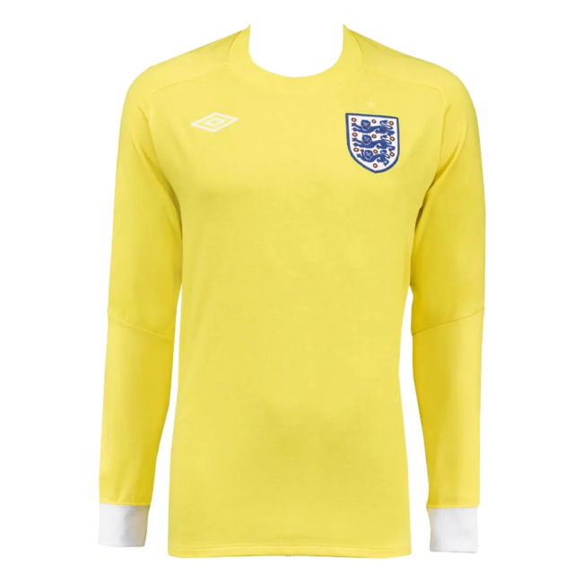 2010-2011 England Home Goalkeeper Shirt (Yellow)