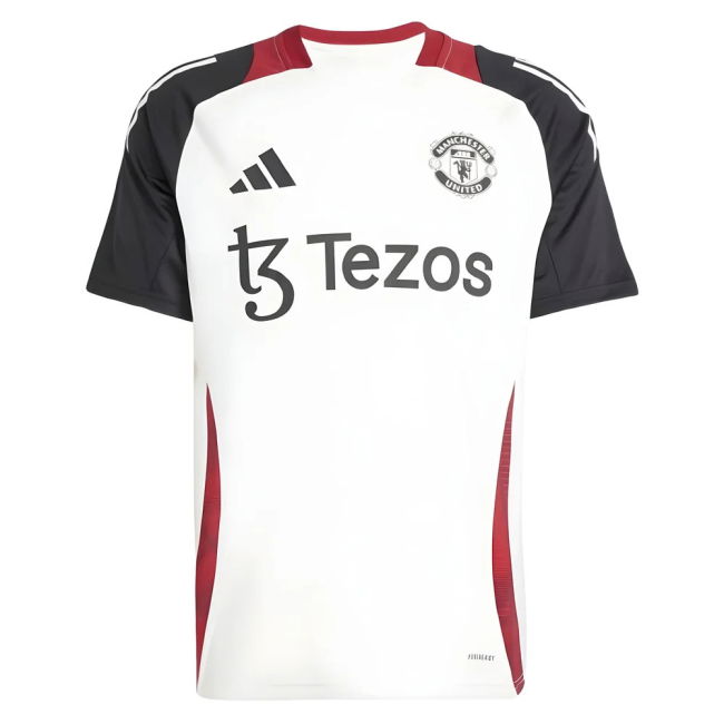 2024-2025 Man Utd Training Jersey (Off White)