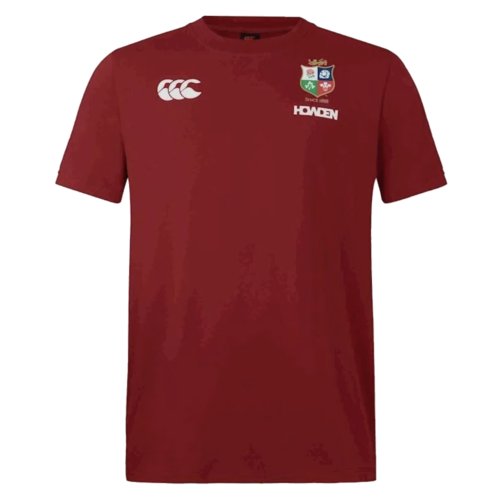2025 British & Irish Lions Cotton Jersey T-Shirt (Red)