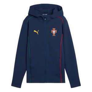 2025-2026 Portugal Casuals Hooded Jacket (Persian Blue) - Kids