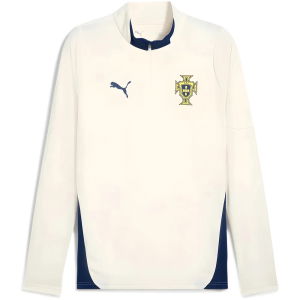 2025-2026 Portugal Training 1/4 Zip Top (Sugared Almond) - Kids