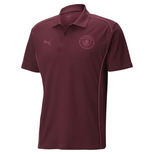 2024-2025 Man City Casuals Polo Shirt (Dark Jasper)